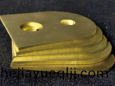 銅(tong)闆4000W光纖(xian)激(ji)光切(qie)割樣品